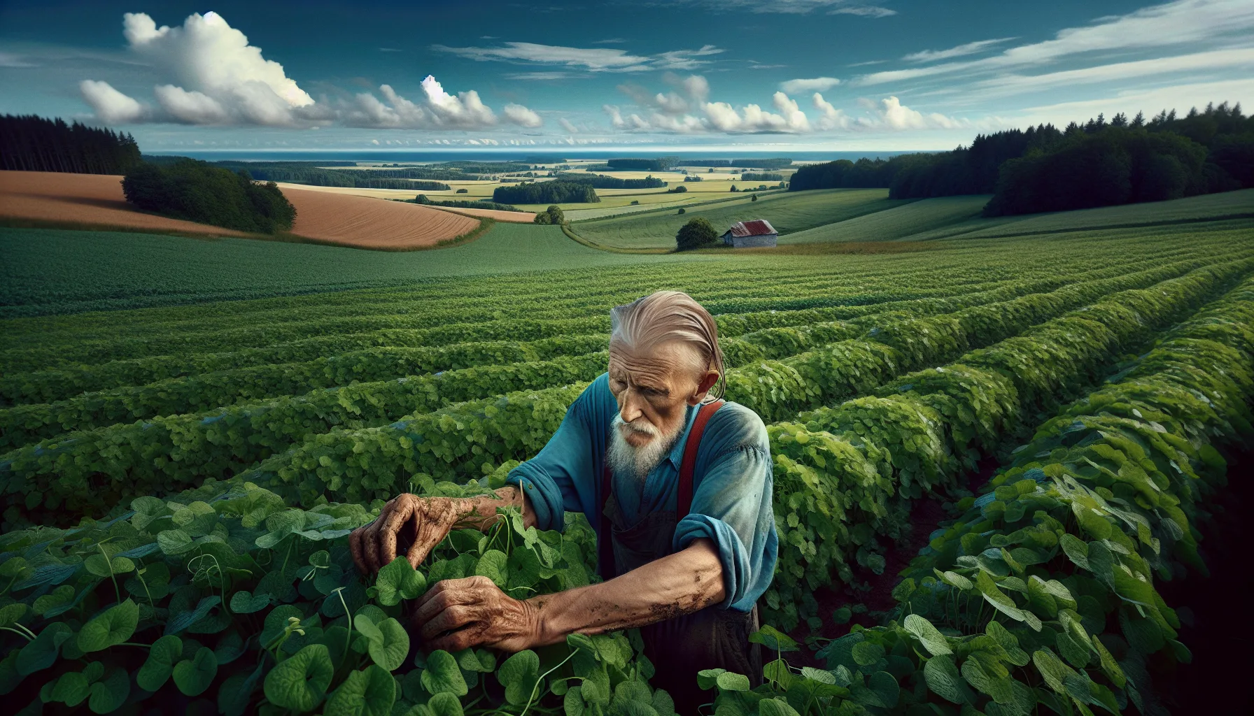 Exploitation agricole biologique en Estonie