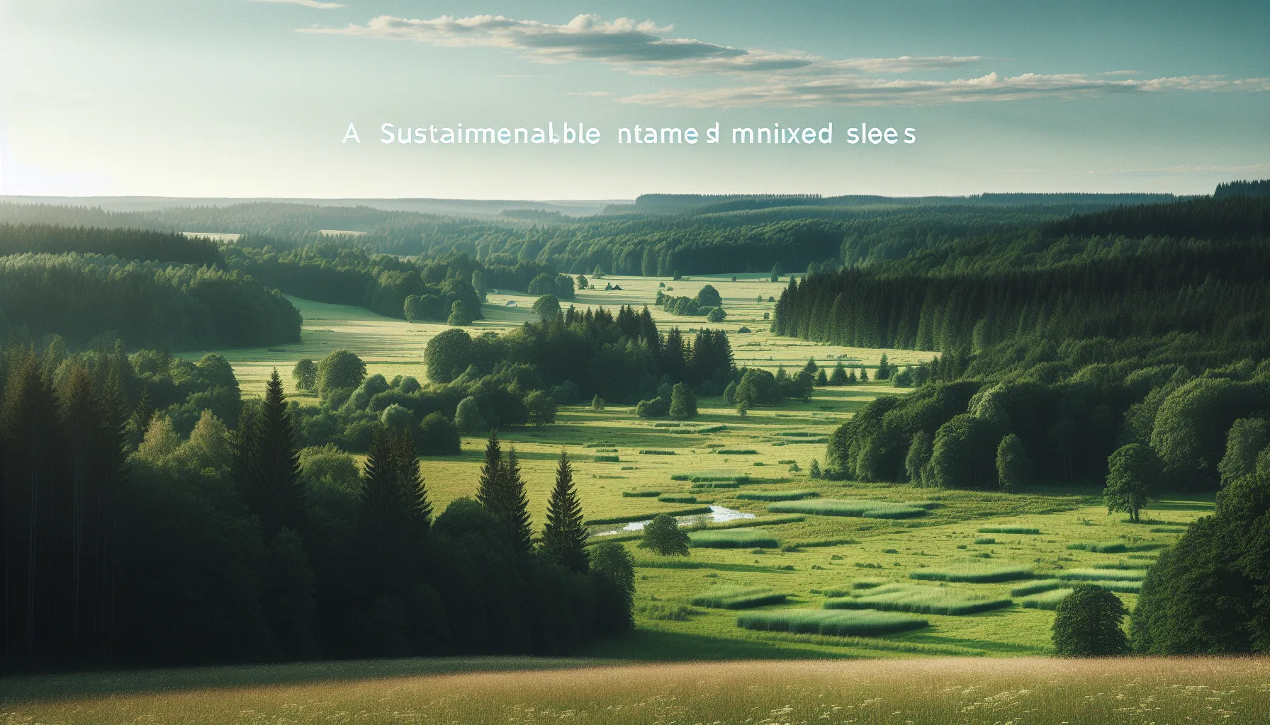 Forêts de pins et de bouleaux en Lettonie