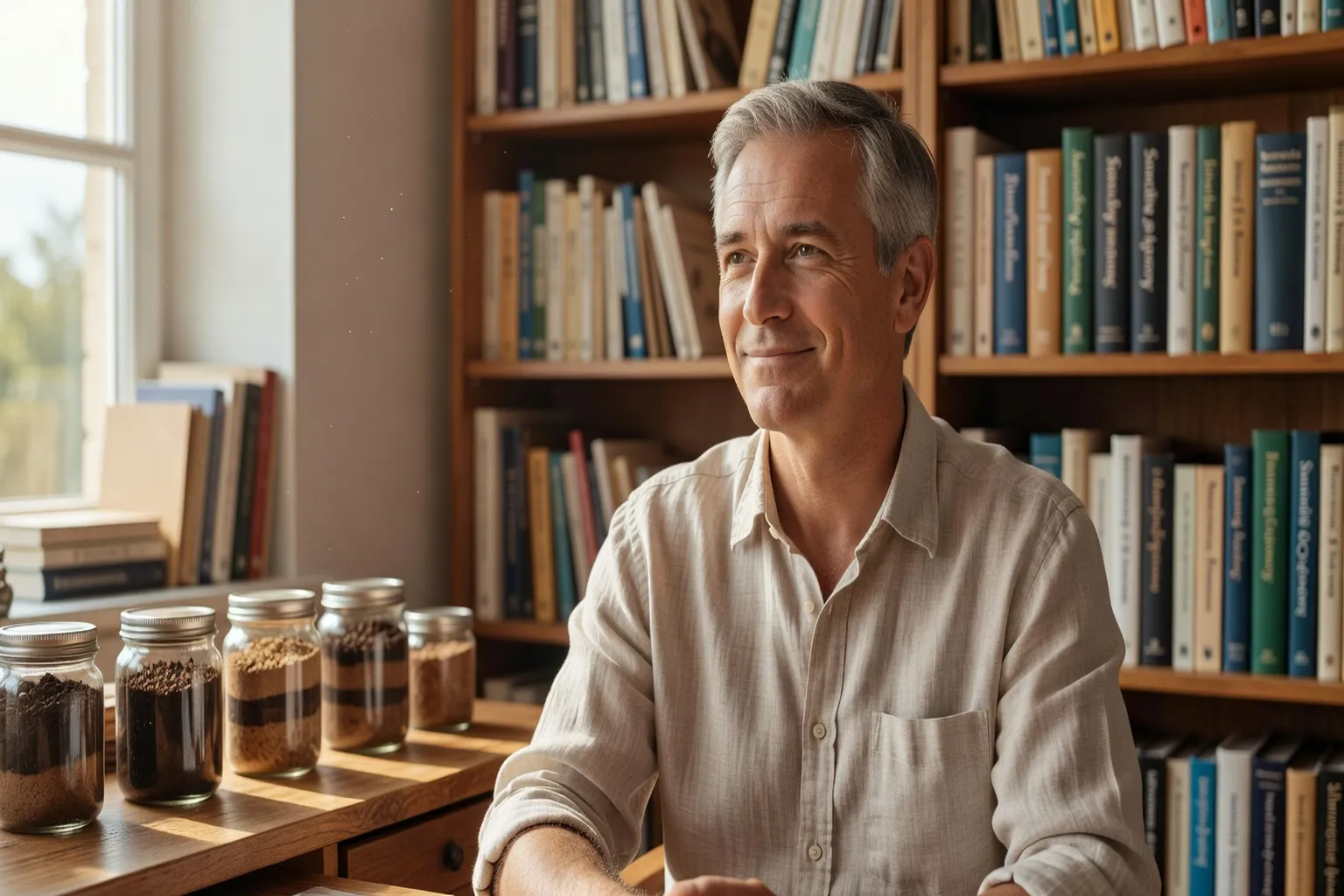 Portrait éditorial de Vincent Roussel, agronome spécialisé en agricultures paysannes